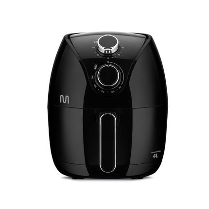 Fritadeira Elétrica Air Fryer 4 Litros 1500w 127v Preta Multi - GO201 GO201