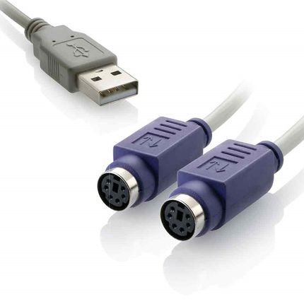 Cabo  Conversor Usb Amxps2F Multi - WI046 WI046