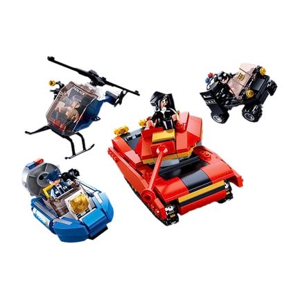 Blocos de montar Cidade Policial 460 Peças Multikids - BR1334 BR1334