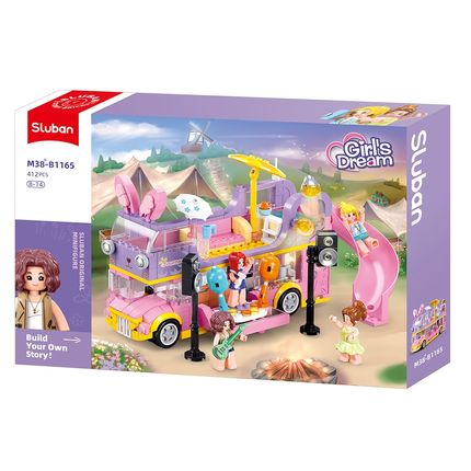 Blocos de Montar Girl Party Music 412 Pcs Multikids - Br2281 BR2281