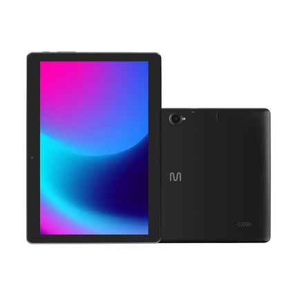 Tablet Multilaser M10 3G 32GB Tela 10.1 pol. 2GB RAM + WIFI com Google Kids Space Android 11 Quad Core - Preto - NB364 NB364