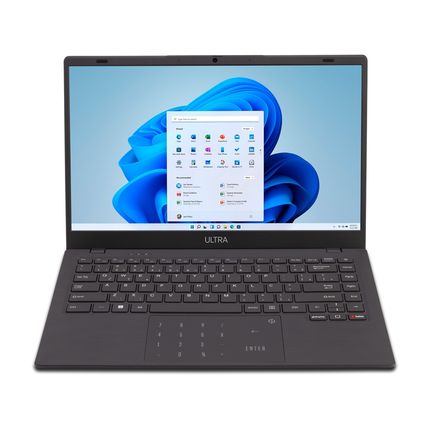 Notebook, Windows 11 Home, Tela 14 Pol, Processador Celeron N4020C, Memória 4GB 128GB eMMC Cinza Ultra - UB250 UB250