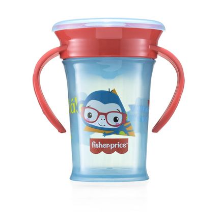 Copo de Treinamento 360 First Moments Sweet 210 ml Azul Fisher Price - BB1020 BB1020