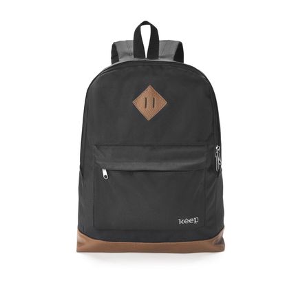 Mochila Keep Everyday 15.6 Pol Preto e Marrom - BO435 BO435