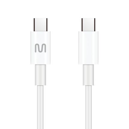 Cabo USB C - USB C 1.2M Branco - WI453 WI453