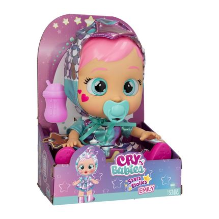 Boneca Que Chora Cry Babies Stars Emily Olhos que Brilham Multikids - BR2241 BR2241