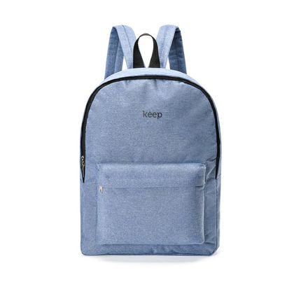 Mochila Colors 15,6 Polegadas com Zíper Duplo e Costuras Resistentes Azul Keep - BO431 BO431