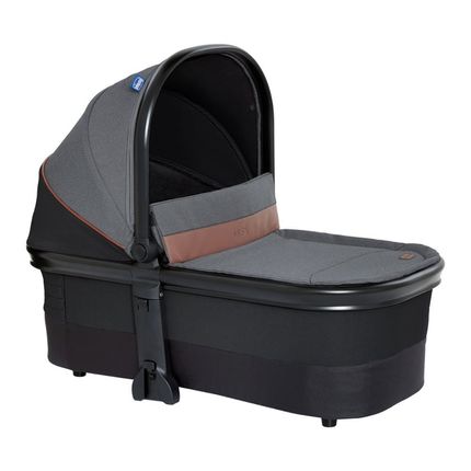 Moisés Chicco Berço Portatil Mysa até 9kg Preto  - 5087027450000 5087027450000