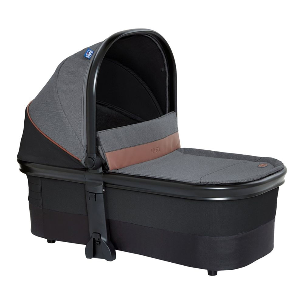 Moisés Chicco Berço Portatil Mysa até 9kg Preto  - 5087027450000OUT [Reembalado]