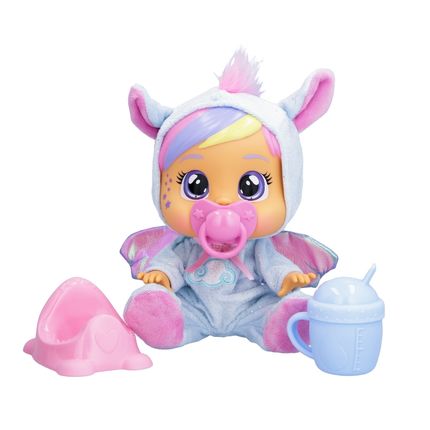 Boneca Interativa Cry Babies Jenna Com acessórios Multikids - BR2396 BR2396