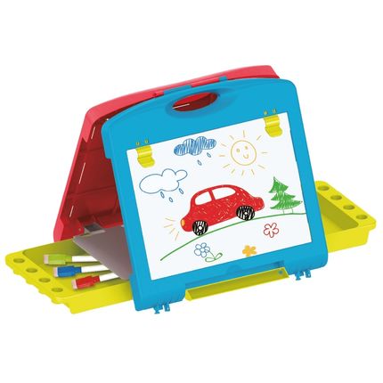 Lousa Magica Maleta 2 em 1 Play e Learn Multikids - BR1215 BR1215