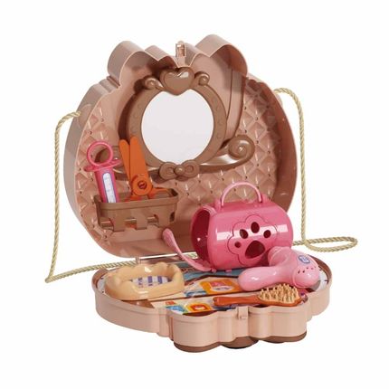Workshop Jr 2 em 1 Bolsa Fashion Pet Shop com 16 Acessórios Multikids - BR1685 BR1685