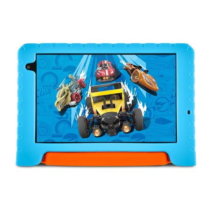 Tablet Infantil Hot Wheels Wi-fi 6GB RAM 64GB Tela 8 Pol. Android 13 Octa-core Multi - NB435 NB435