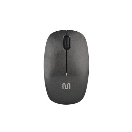 Mouse Sem Fio Standard Usb 1200dpi 3 Botões Design Ergonômico Preto Multi (Multilaser) - MO251 MO251