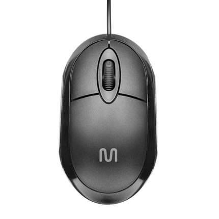 Mouse Classic Box Óptico USB 1200dpi Preto Multilaser -MO300 MO300