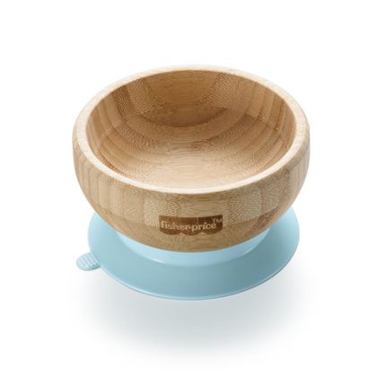 Tigela com Ventosa Bam N' Boo +6m Azul Fisher Price - BB1168 BB1168
