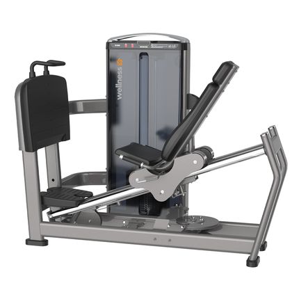 Leg Press Profissional Prestige Preto 120kg Wellness - EM420 EM420
