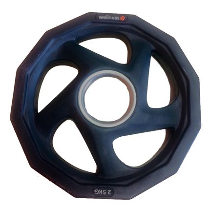 Anilha Olimpica Rubber 5 Furos de 2Kg - WK013 WK013
