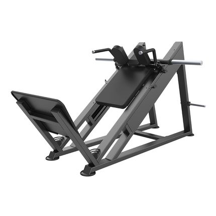 Hack Squat (Agachamento Maquina) Profissional New Plate Wellness Preto - EM365 EM365