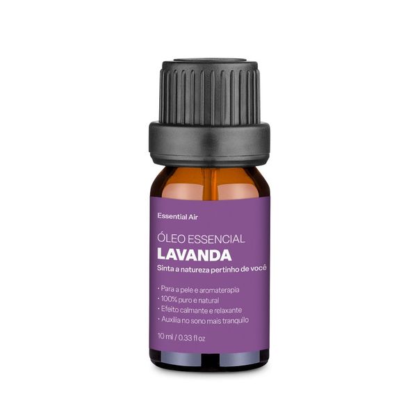 Óleo Essencial de Lavanda 10ml - 100% Puro e Natural - Multi Saúde - HC122 HC122
