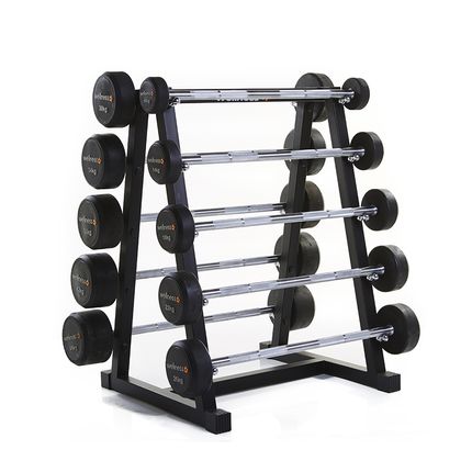 Estante Horizontal para 10 Barras Montadas Profissional Wellness - EM009 EM009