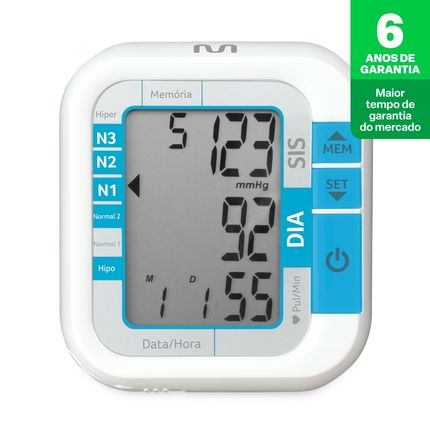 Monitor de Pressão Arterial Digital de Pulso Multi Saúde - HC204 HC204
