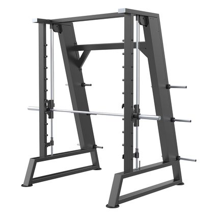 Maquina de Barra Guiada para Smith Classic Profissional Preto Wellness - EM213 EM213