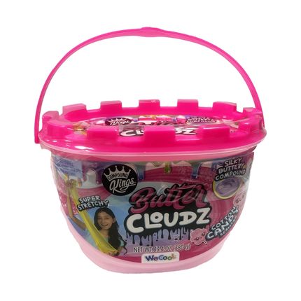 Massinha Moldável Slime Compound Kings Cotton Candy com Cheirinho Multikids - BR2156 BR2156