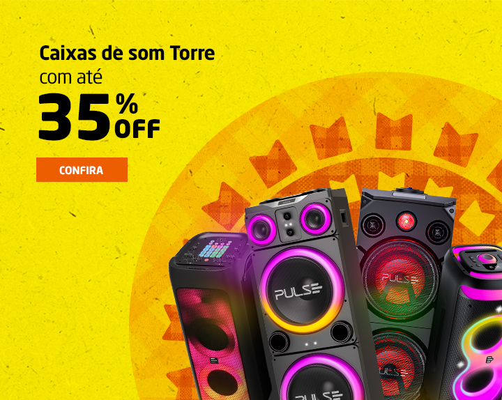 Banner - São João Caixas de som
