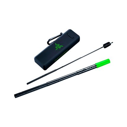 Canudo Inox Reutilizável Razer com Case e Ponta de Silicone - RC8103540101R3X RC8103540101R3X
