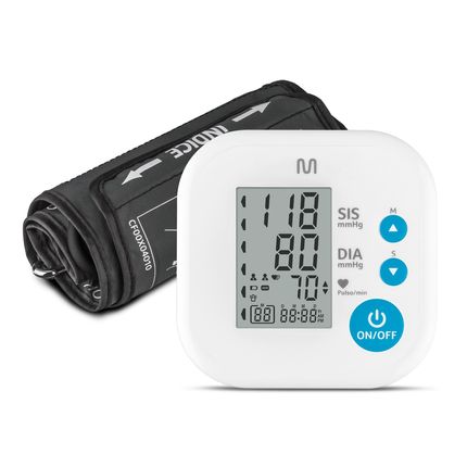 Aparelho Medidor de Pressão Arterial Digital de Braço Multi Saúde - HC473E HC473E