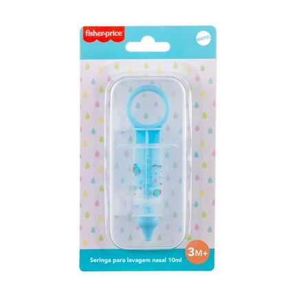 Seringa Nasal Infantil 10 ml Azul Fisher Price - HC397 HC397