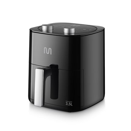 Fritadeira Elétrica Air Fryer 3,5L 1350W 220V Preta Multi - GO230 GO230