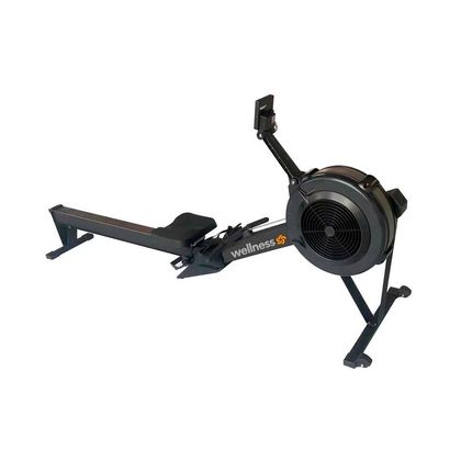 Remo Indoor Preto Resistência a Ar com 10 Níveis Painel LCD Semi Profissional Wellness - GY077 GY077