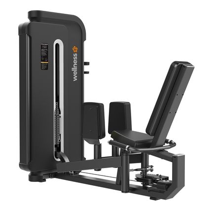 Dual Adutor/Abdutor New Classic Preto Profissional Wellness - EM345 EM345