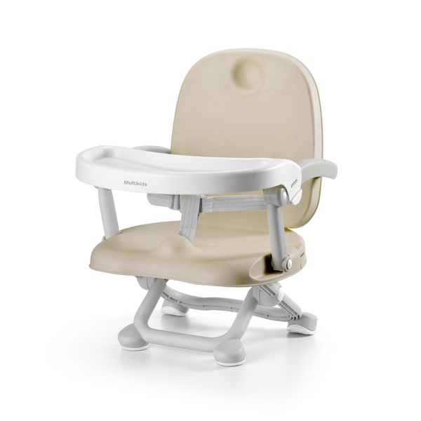 Cadeira de alimentação para Bebê Multikids até 15kg portátil Cinza- BB182OUT [Reembalado] BB182OUT