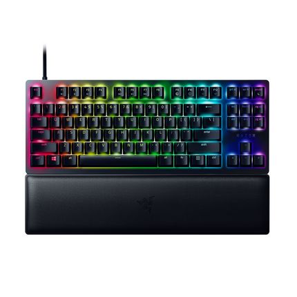 Teclado Gamer Razer Huntsman V2  PBT Chroma RGB Purple Switch - RZ0303940400R3XOUT [Remanufaturado] RZ0303940400R3XOUT