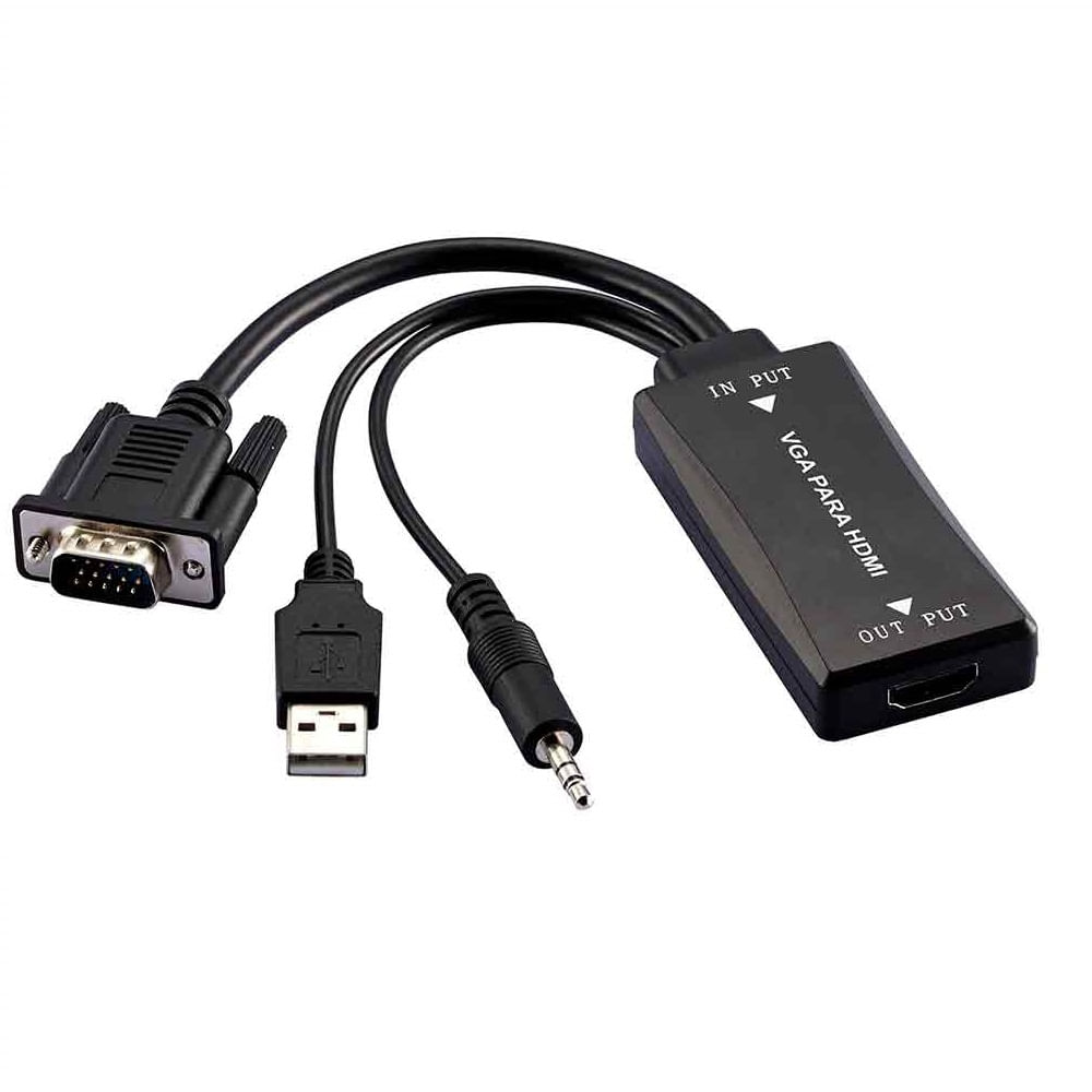 Conversor Vga M X Hdmi F C/ Áudio Multi - WI280OUT [Reembalado]