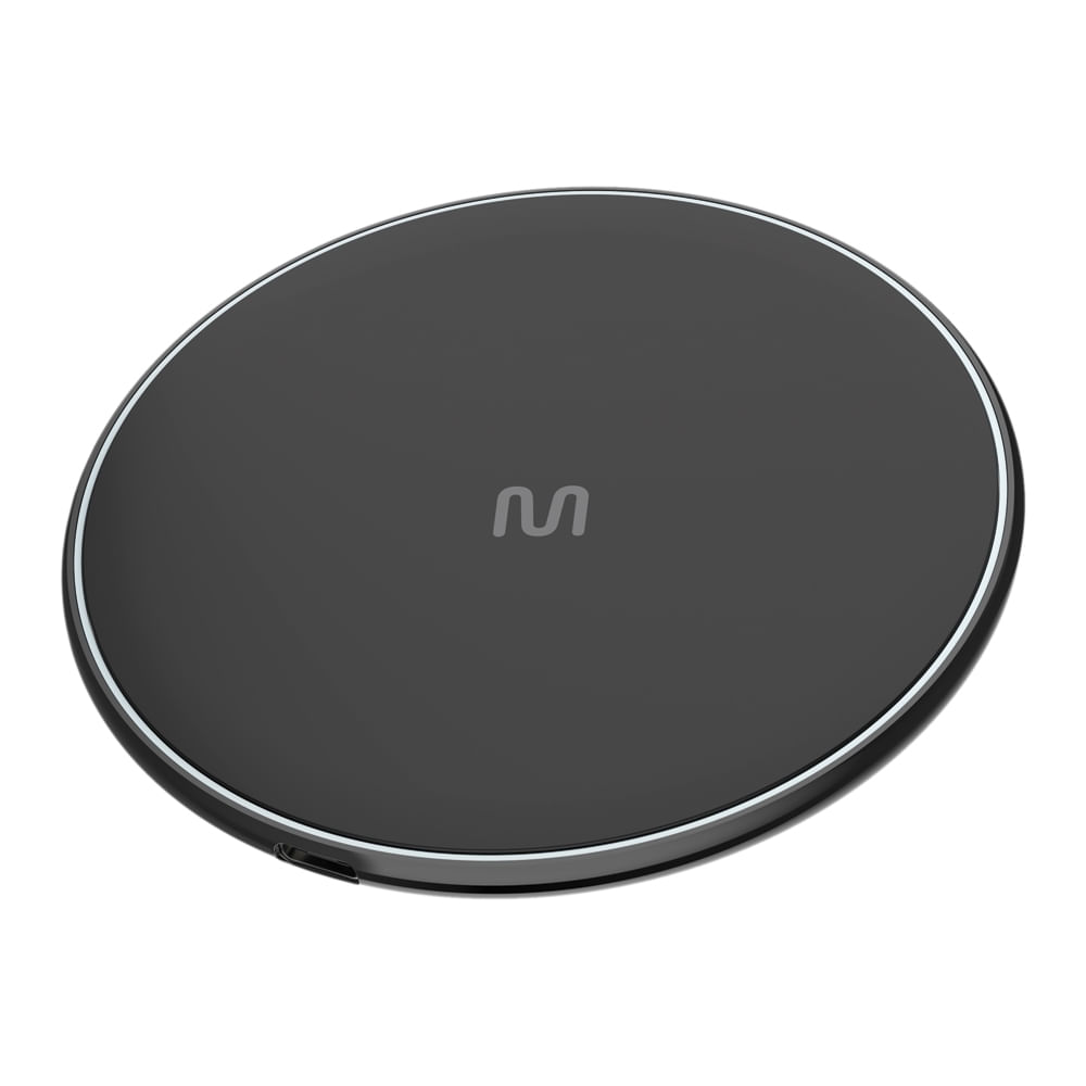 Carregador por Indução USB-C Preto 15W Multilaser - CB172OUT [Remanufaturado]