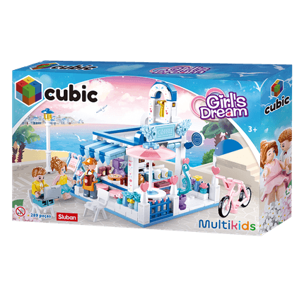 Blocos de Montar Cafeteria Cubic 289 Pcs Multikids - Br2280 BR2280