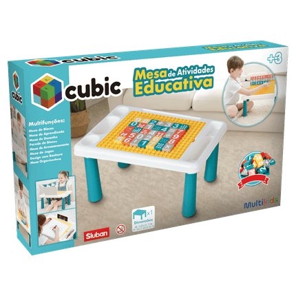Mesa De Atividades Blocos de Montar Multikids - Br2278 BR2278