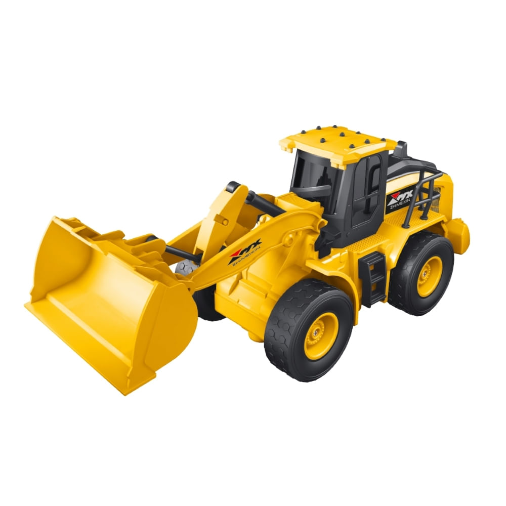 Carro Construção de Controle Remoto com 6 Funções e Pá Móvel Multikids - BR2310OUT [Reembalado]
