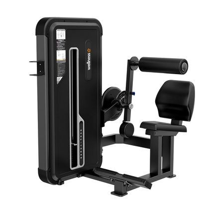 Abdominal Classic Preto Wellness - EM130OUT [Remanufaturado] EM130OUT