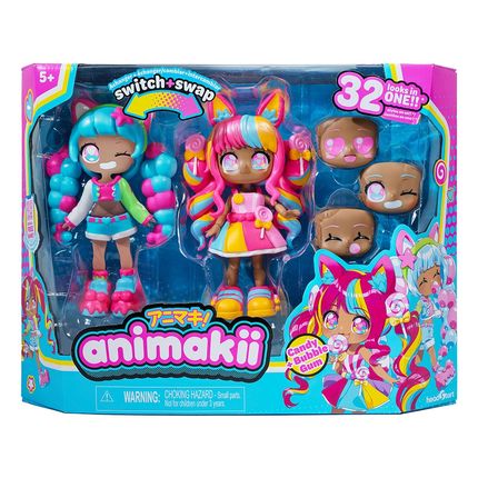 Boneca Animakii Modelos Sortidos Multikids  - BR2457 BR2457