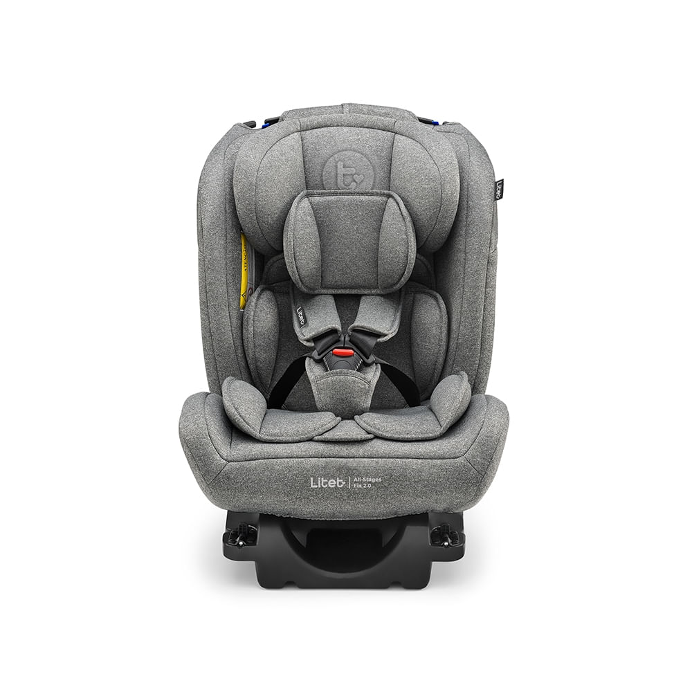 Cadeira Para Auto 0-36 Kg Isofix All Stages Fix 2.0 Cinza Litet - BB451OUT [Reembalado]