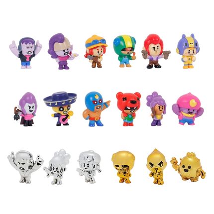 Bonecos Brawl Stars S3 Pack Sortido Multikids - BR2366 BR2366