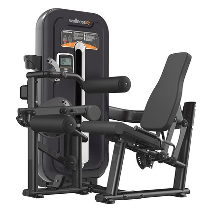 SEATED LEG CURL NIVUS PRETO 90KG - EM397V EM397V