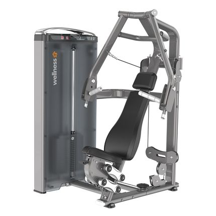 CHEST PRESS PRESTIGE PRETO 120KG - EM404V EM404V