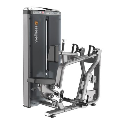 Seated Row (Remada Sentado) Profissional Prestige Preto 100kg Wellness - EM409 EM409