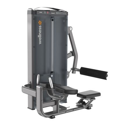 Standing Leg Extension Profissional Prestige Preto 80kg Wellness - EM421 EM421